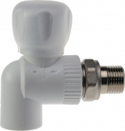 Кран шаровой для рад. с амер. угловой 20-1/2 нар Pro Aqua