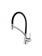 Смеситель кухня LEDEME гибкий шланг черный L4399-2