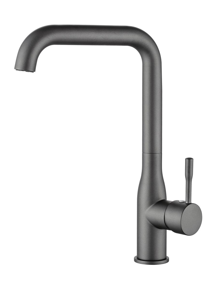 Смеситель кухня LEDEME картридж д.35мм высокий графит L4698U