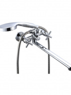 Смеситель ванна "Cancun" излив 350мм с акс. CN 31 ESKO