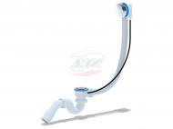 Обвязка для ванны АНИ с прямоточным сифоном 520мм автомат EM611