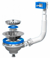 Перелив АНИ 3.1/2 90 мм для мойки N305