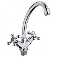 Cмеситель для кухни Ledeme керамика L5908