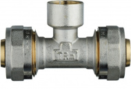 Тройник 26х1/2х26 цанга-гайка-цанга ТRm 01441