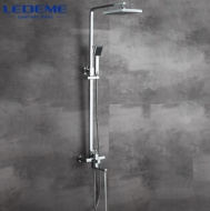 Душевая система Ledeme с тропическим душем L2433