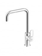 Смеситель кухня Rossinka RS46-23 с высоким поворотным изливом RS46-23