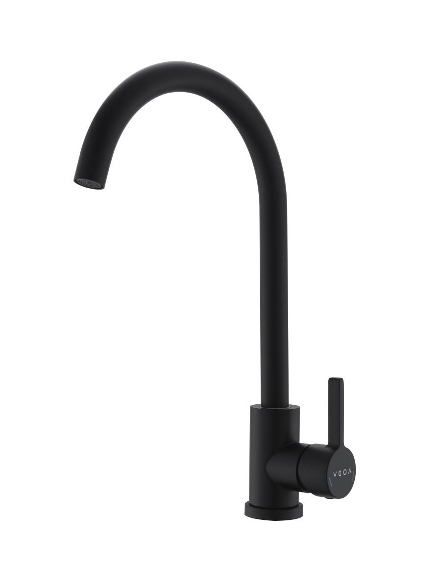 Смеситель кухня высокий излив нерж. K 55B VODA