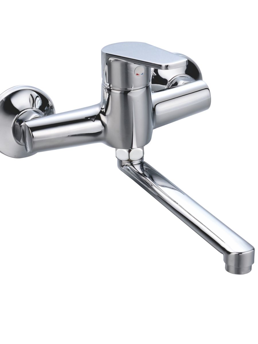 Смеситель кухня "Level" настенныйс изл. 220 мм арт. LV02