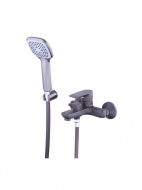 Смеситель ванна MELODIA Moderno Graphite картридж д.35мм короткий излив MDV35140gt