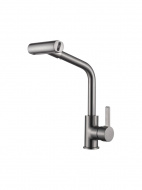 Смеситель кухня LEDEME многофункциональный оружейная сталь L4099D-4