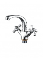 Смеситель умывальник LEDEME короткий излив L1090-2