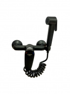 Смеситель душ MELODIA Moderno картридж д.35мм с гиг.лейкой и держ.на корпусе MDV35151bk