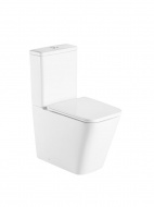 Унитаз-компакт безободковый D&K Berlin DT1437016 610*345*825мм сиденье микролифт белый