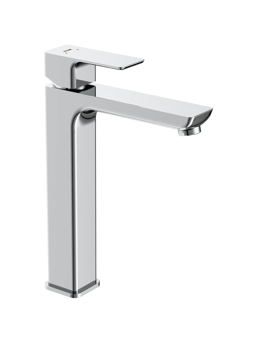 Смеситель умывальник Cersanit GEO высокий клик-клак 63043