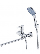 Смеситель ванна "Column" излив 322 мм с акс. CLM31 VODA