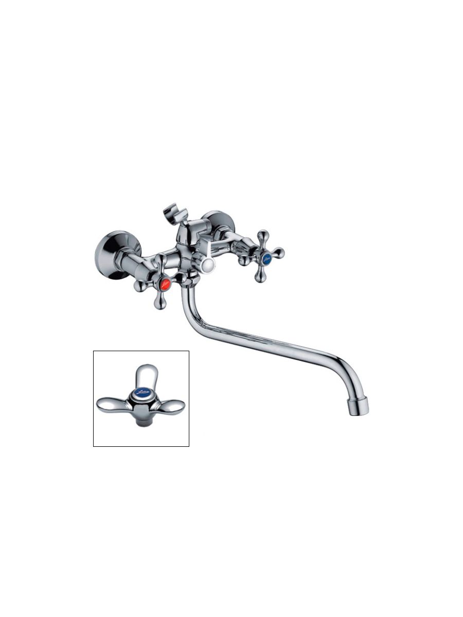 Смеситель для ванны Ledeme L2312