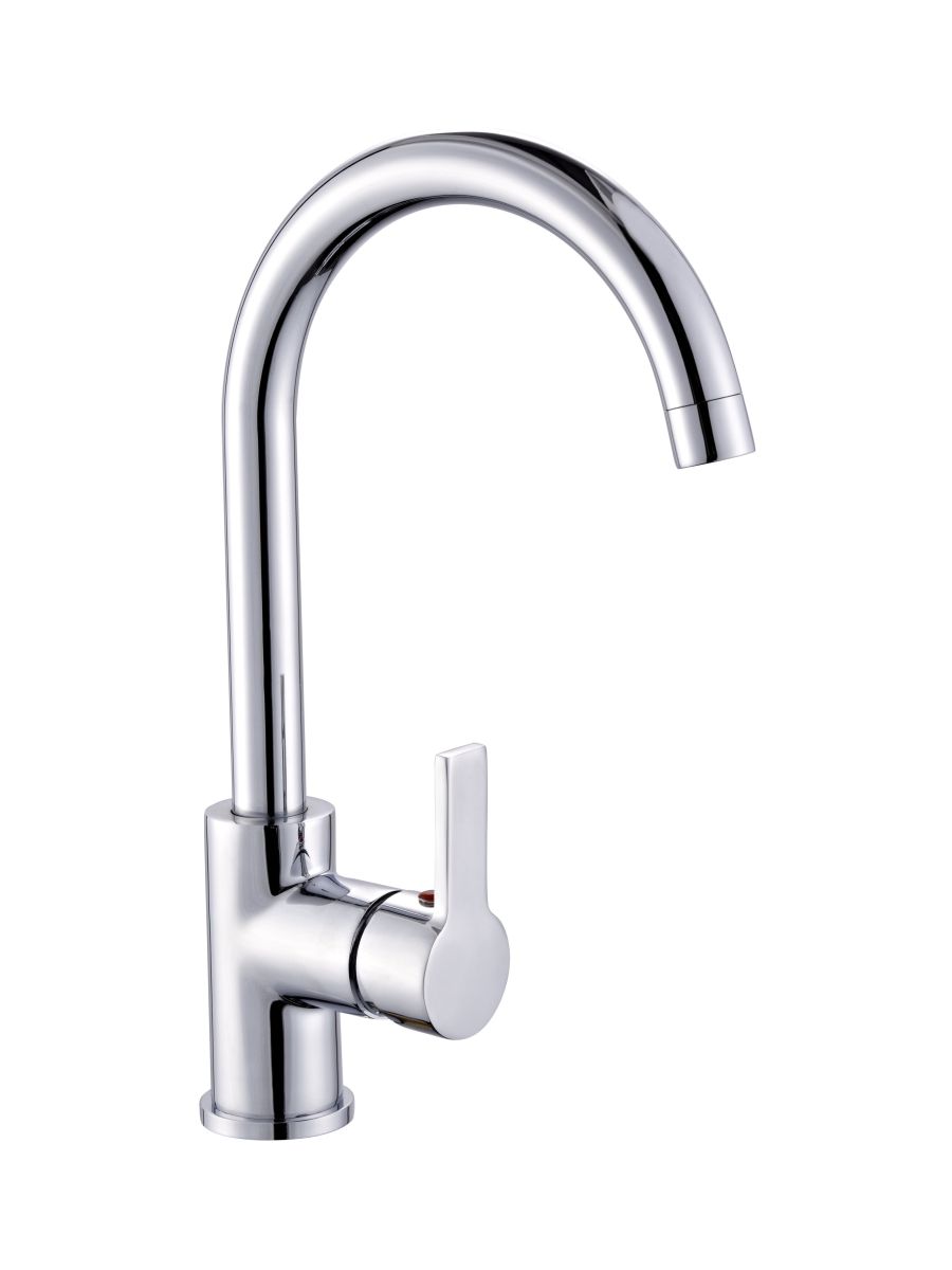 Смеситель кухня "Fin" R-излив арт. FN519 VODA