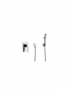 Смеситель биде LEMARK Bellario встраиваемый с гигиеническим душем хром LM6819C