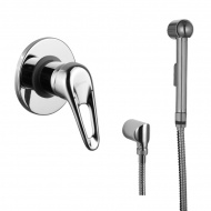 Смеситель встраиваемый Lemark Luna LM4119C с гигиеническим душем