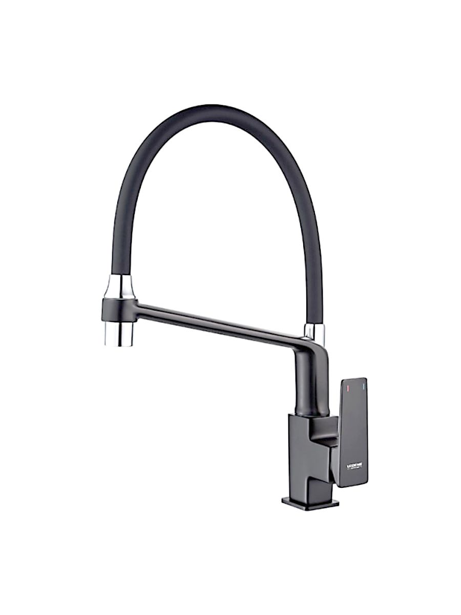 Смеситель кухня LEDEME с гайкой L4078U-12