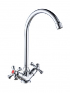 Смеситель кухня "Laguna" поворотный излив LGN519 VODA ECO