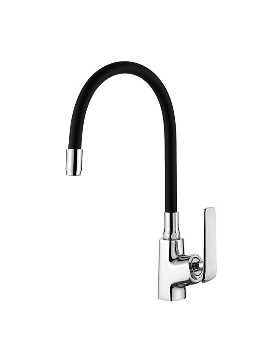 Смеситель кухня LEDEME с силиконовым изливом L4074-2