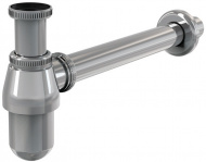 Сифон латунь 1 1/4 Ø32 хром A431 Alcadrain