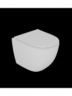 Унитаз подвесной безободковый торнадо D&K Matrix DT1396516 490*370*360мм сиденье микролифт