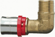 Пресс фитинг угловой 20х1/2 наружная резьба TRm 02534