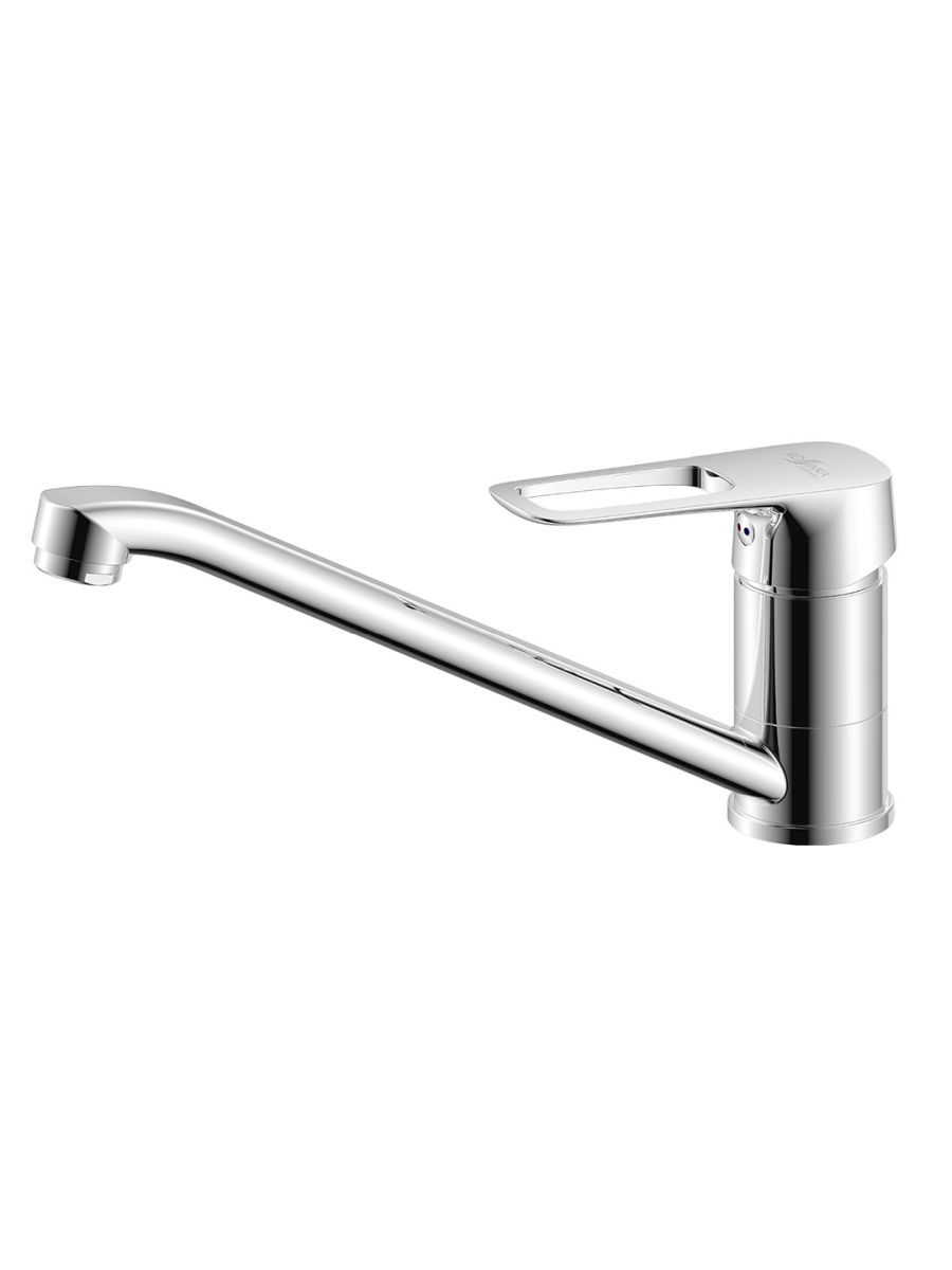 Смеситель кухня Rossinka с поворотным изливом RS46-21