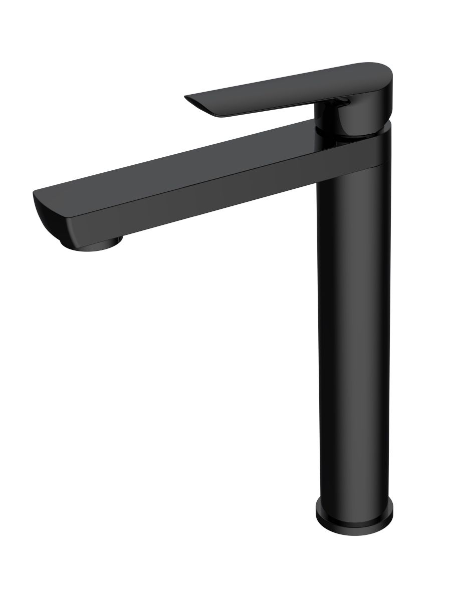 Смеситель умывальник "Lagos Black" высокий LG25B ESKO