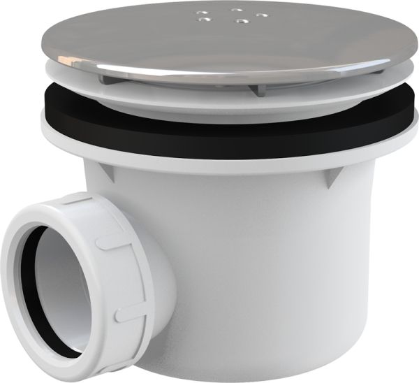 Сифон для душевого поддона металл A49K Alcadrain