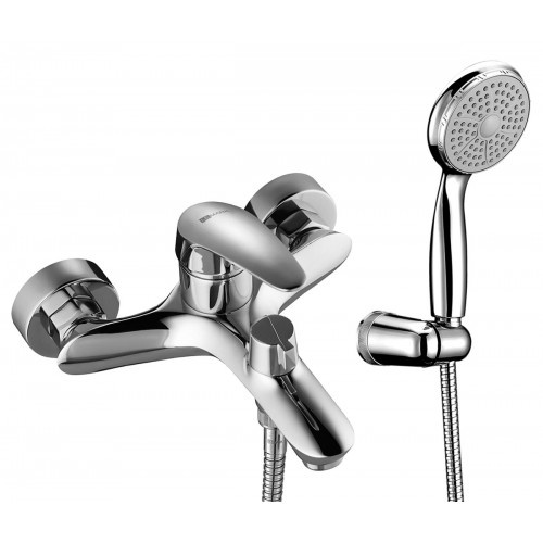 Смеситель для ванны Lemark Linara LM0414C короткий излив