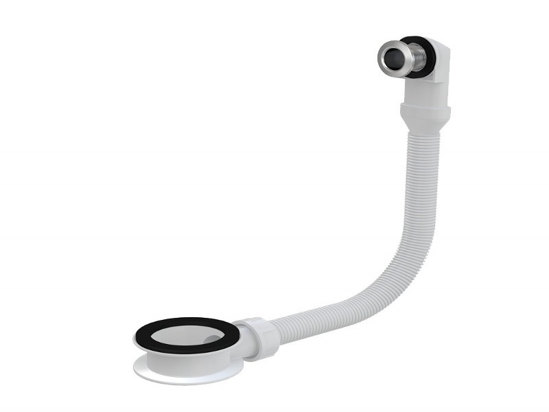 Слив и перелив для умывальника хромированный A328CR Alcadrain