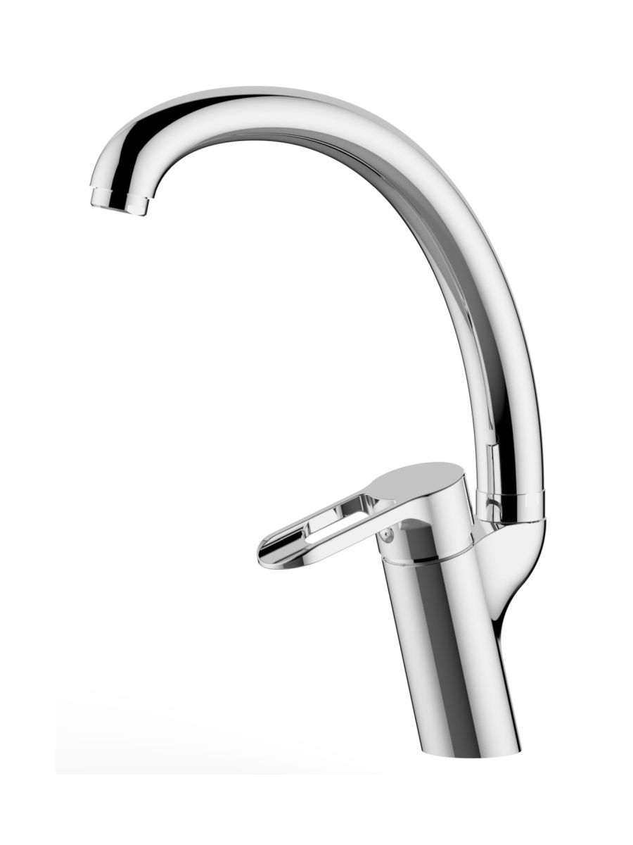 Смеситель кухня "Future" поворотный излив FT 519 VODA