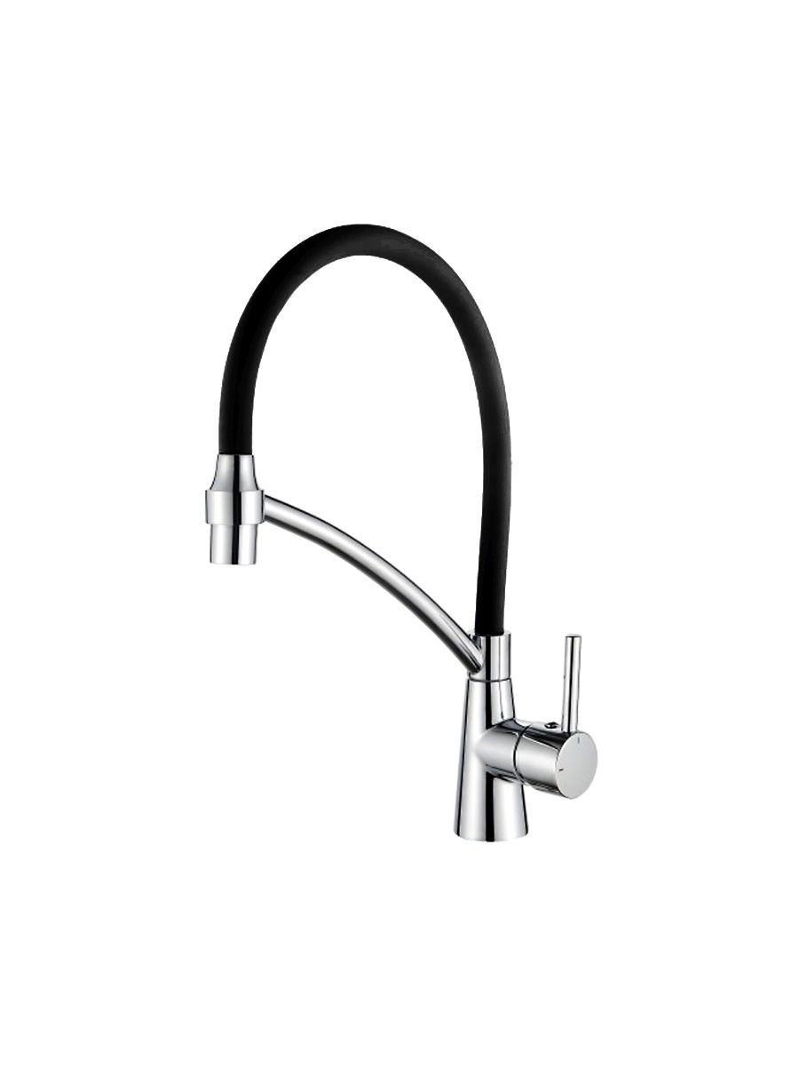 Смеситель кухня LEDEME гибкий шланг черный L4399-2