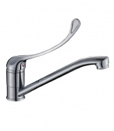 Смеситель Rossinka для раковины Y35-25 с локтевой рукояткой для медицинских учреждений