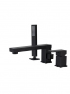 Смеситель ванна D&K Bayern.Liszt на борт ванны черный DA1514905