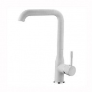 Смеситель для кухни Ledeme белый матовый L4698W