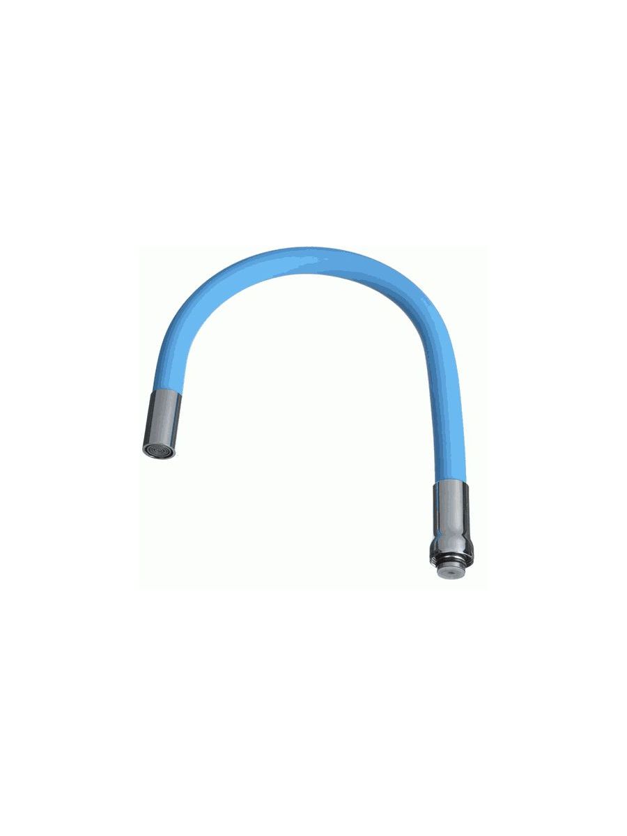 Излив гибкий голубой Melodia MKP20651