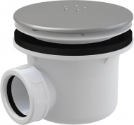 Сифон для душевого поддона Ø90 металл Lux A49K Mat Alcadrain