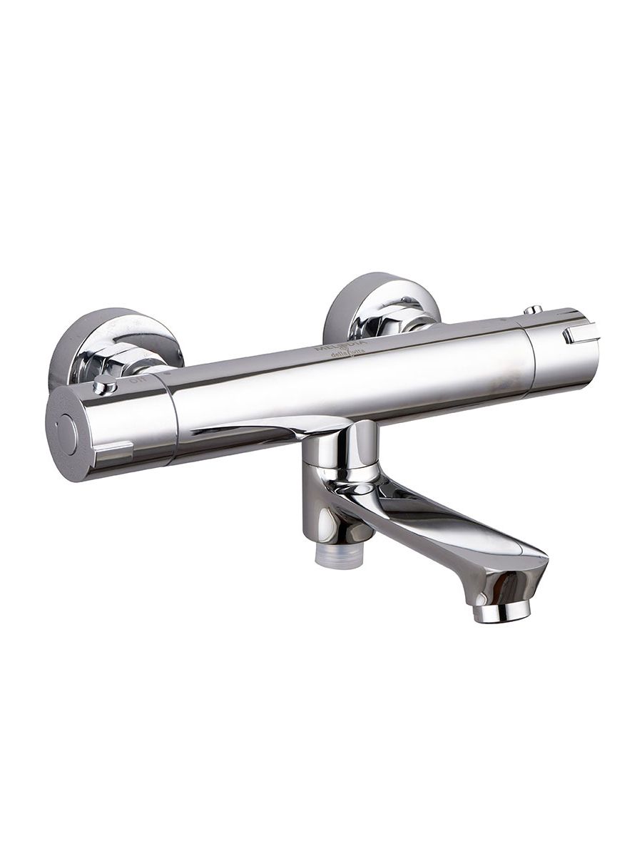 Смеситель ванна MELODIA Rock термостатический без аксессуаров хром MDV32006