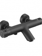 Смеситель ванна термостат "Mikros" T3054 Black ESKO