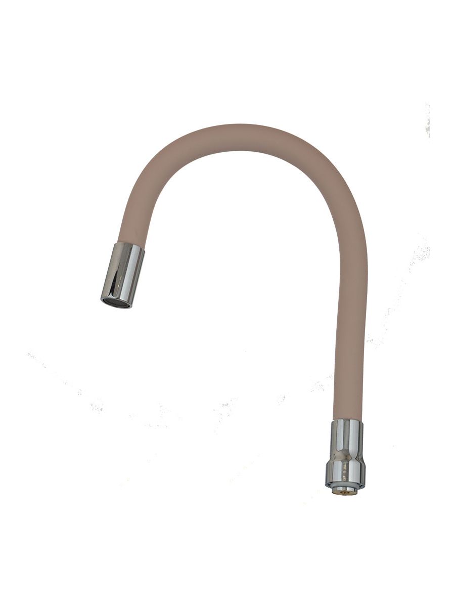 Излив гибкий LUXE бежевый 49см MELODIA MKP20924