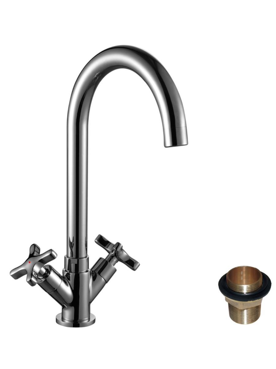 Смеситель Rossinka RS39-72U для кухонной мойки