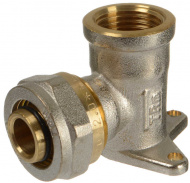 Уголок 1/2х20 гайка-цанга с креплением ТRm 01804