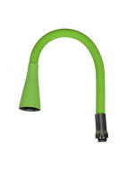 Излив гибкий с лейкой "колокольчик" зеленый 49см MELODIA MKP20904E