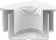 Выпускной комплект для душевого поддона заниженный хромированный пластик A471CR-60 Alcadrain