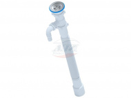 Сифон для стиральной машины АНИ гофра 1.1/2 40 50 удлиненный с отводом G118