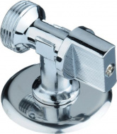 Кран шаровый угловой 1/2"х3/4" с отражателем TRm 730 (тип L94) блистер